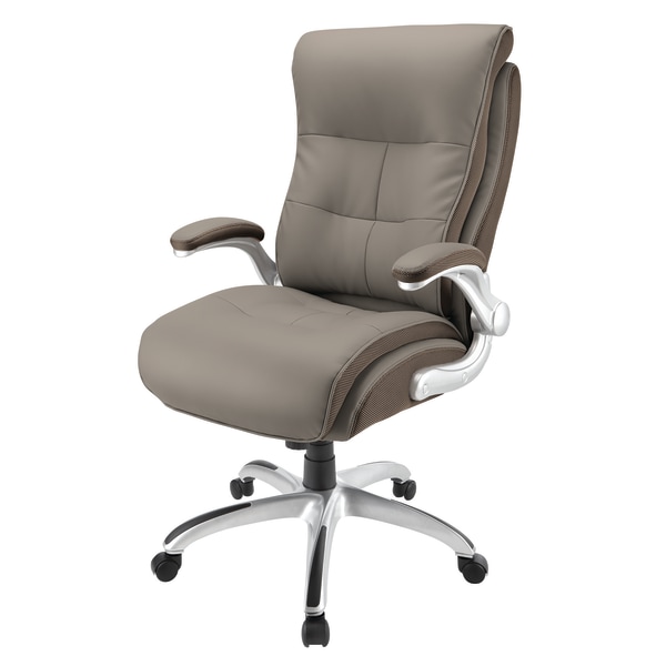 Realspace Ampresso Big Tall Bonded Leather High Back Chair