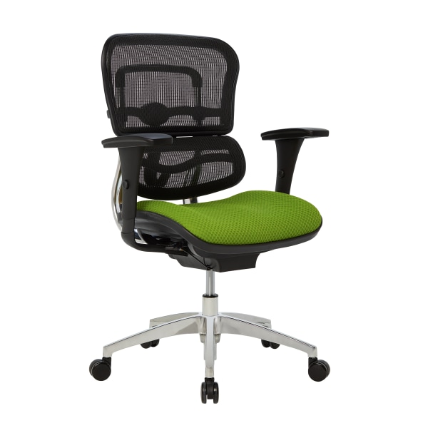 WorkPro 12000 Series Ergonomic Mesh Premium Fabric Mid Back Chair