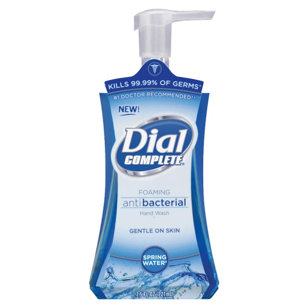 Dial Complete Antibacterial Foam Hand Soap Springwater Scent