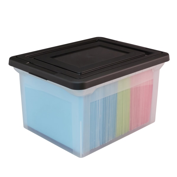 Plastic tote shop for hanging files