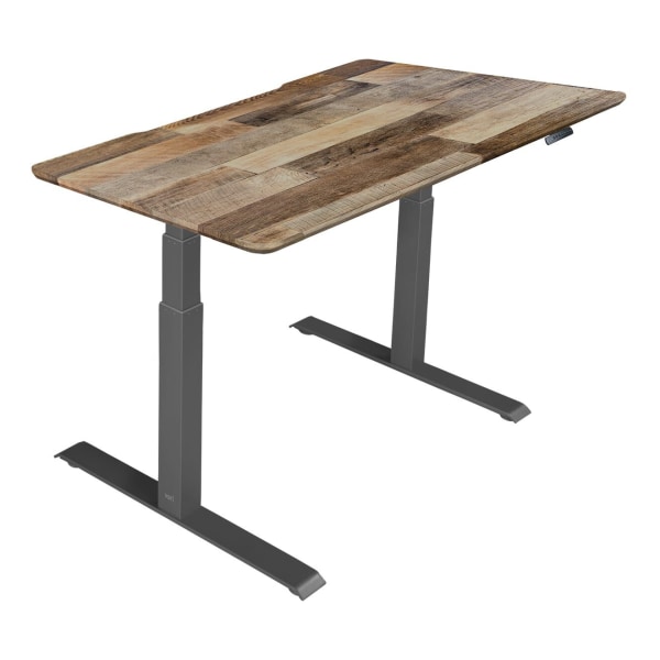 Vari Electric 48 W Standing Desk Reclaimed Wood Zerbee