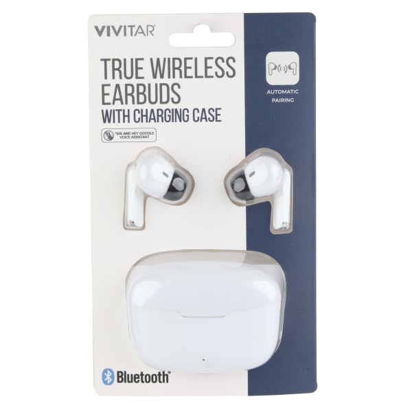 Vivitar True Wireless Earbuds White NIL8002 WHT STK 24