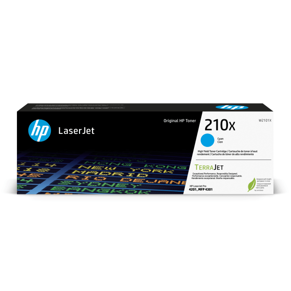 HP 210X High-Yield Black Toner Cartridge, W2100X - Zerbee