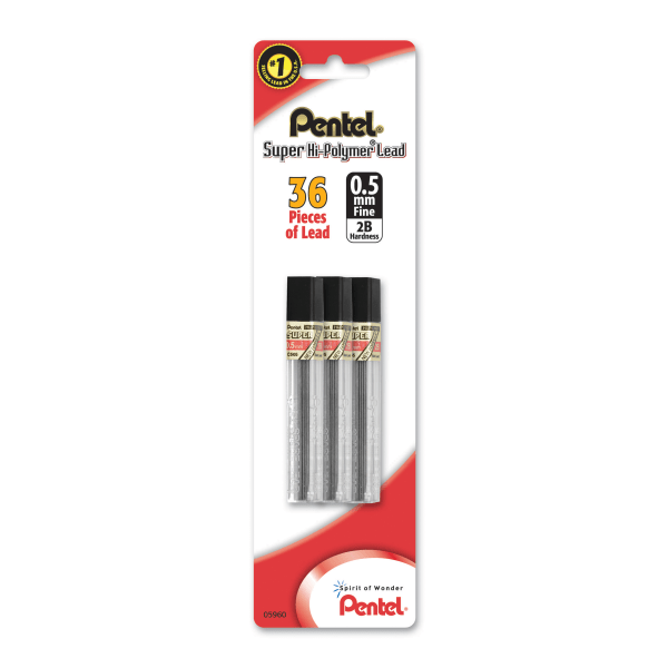 Pentel clearance lead hardness
