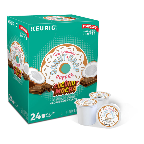 The Original Donut Shop Single Serve Coffee K Cup Pods Coconut