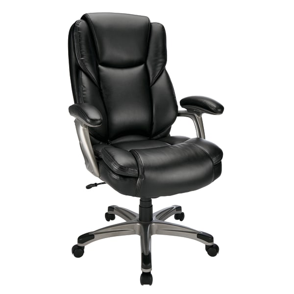 Realspace Cressfield Bonded Leather High Back Executive Chair