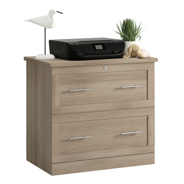 Realspace 2 top drawer file cabinet