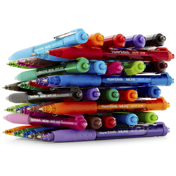 Paper Mate® InkJoy™ 300 RT Retractable Pens, Medium Point, 1.0 mm