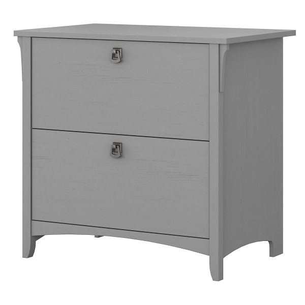 Bush furniture salinas lateral discount file cabinet in antique white
