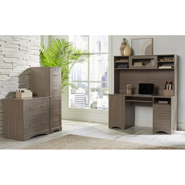 Realspace Pelingo 56 W Desk with Hutch Zerbee