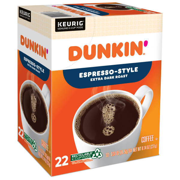 Dunkin hotsell coffee pods