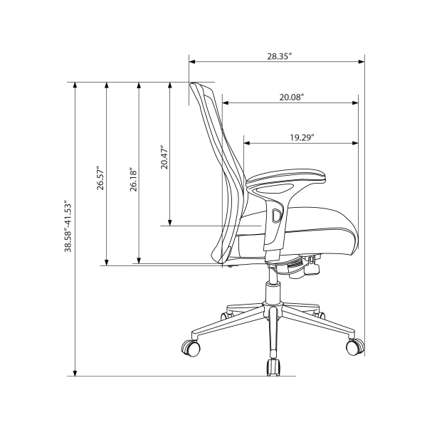 Realspace modern sales comfort cassia