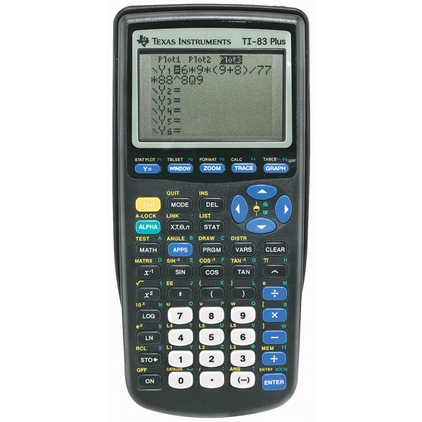 Texas Instruments® TI-83 Plus Graphing Calculator - Zerbee