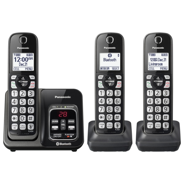Panasonic KX TGD563M DECT 6.0 PLUS Expandable Digital Cordless Phone System Zerbee