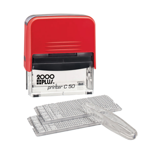 2000 Plus Heavy Duty Create Your Own Stamp Kit 2 3 4